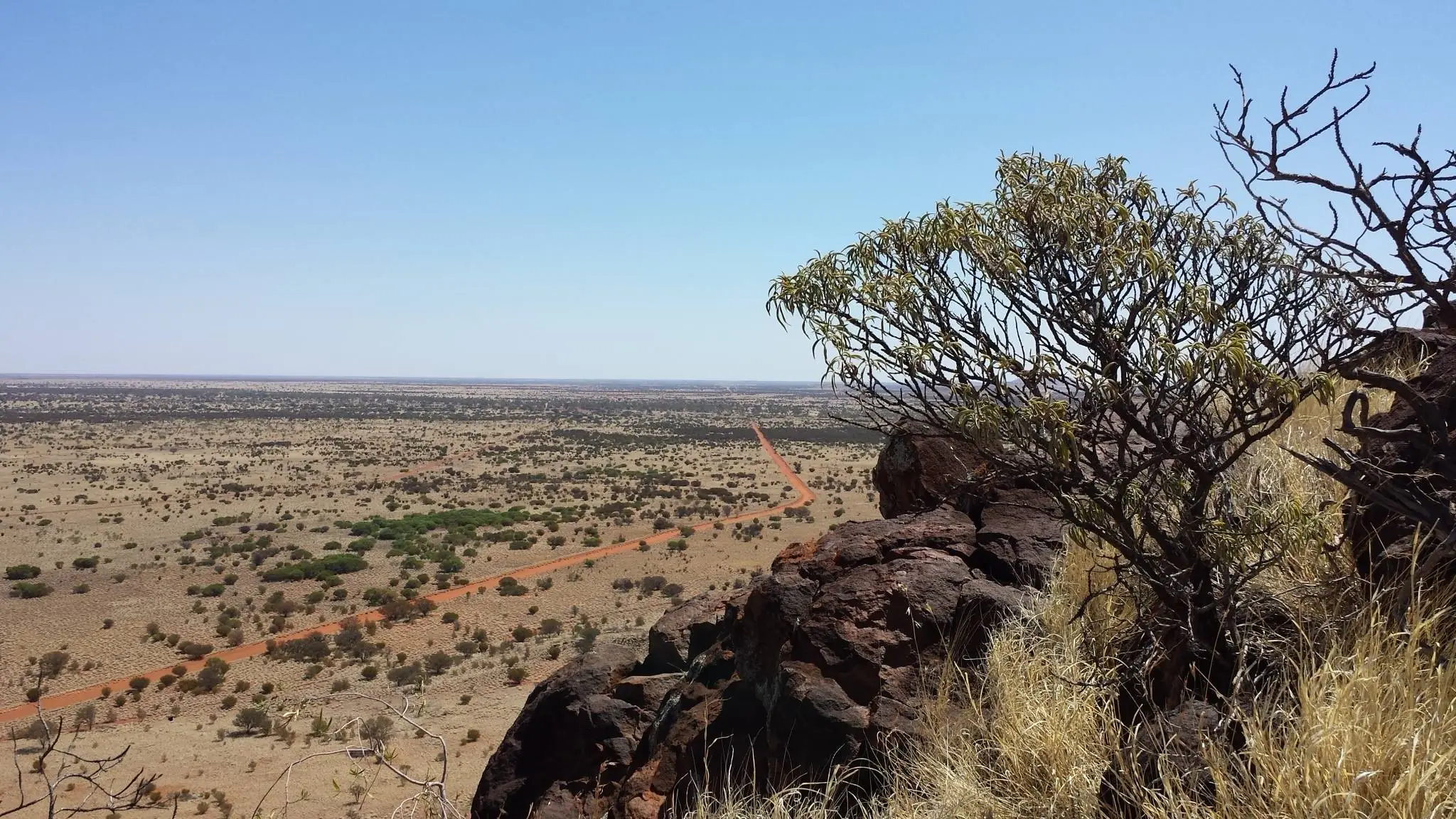Filming on the Lands (crew in the distance; confirm whether anyone is identifiable)