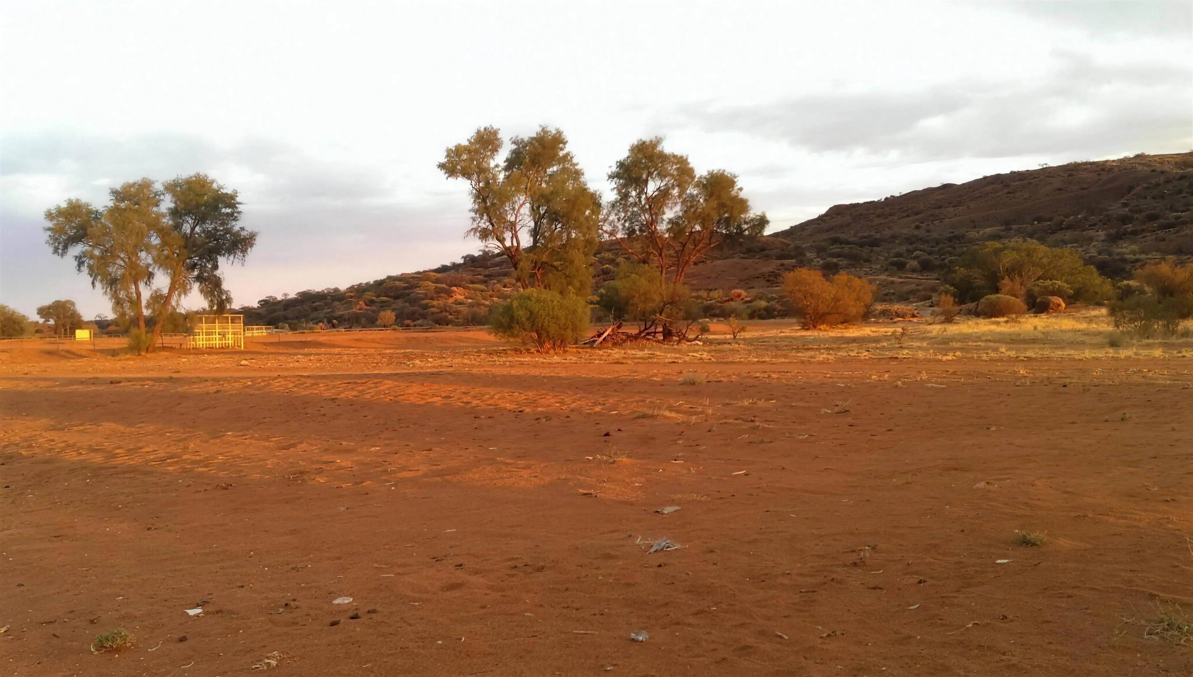 Mimili, South Australia, with the Everard Ranges behind